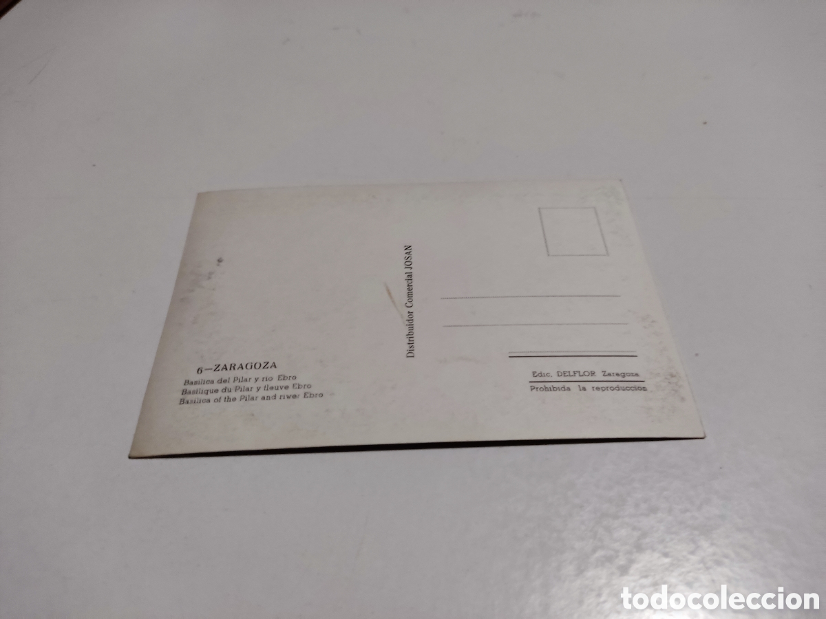 Postales: Postal antigua Zaragoza - Foto 2