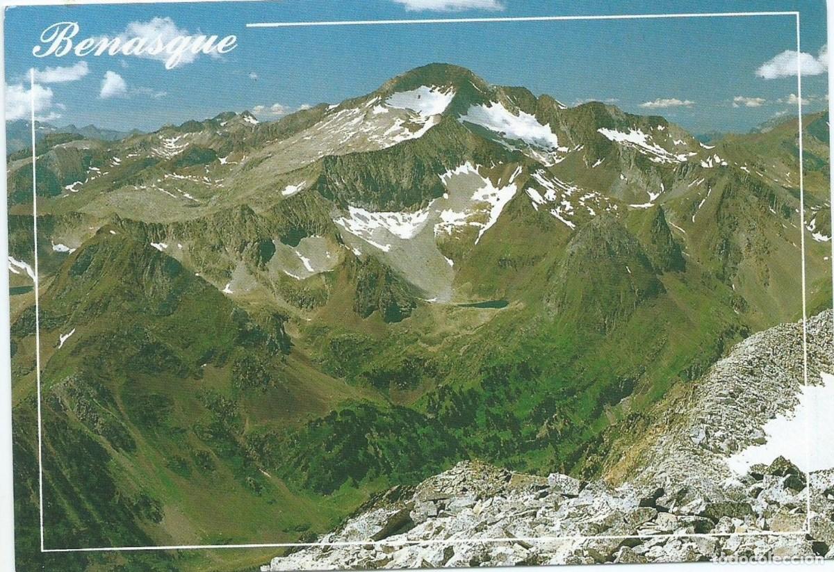 Postales: ESTOS Y MACIZO DE POSETS.- BENASQUE - HUESCA - Foto 1
