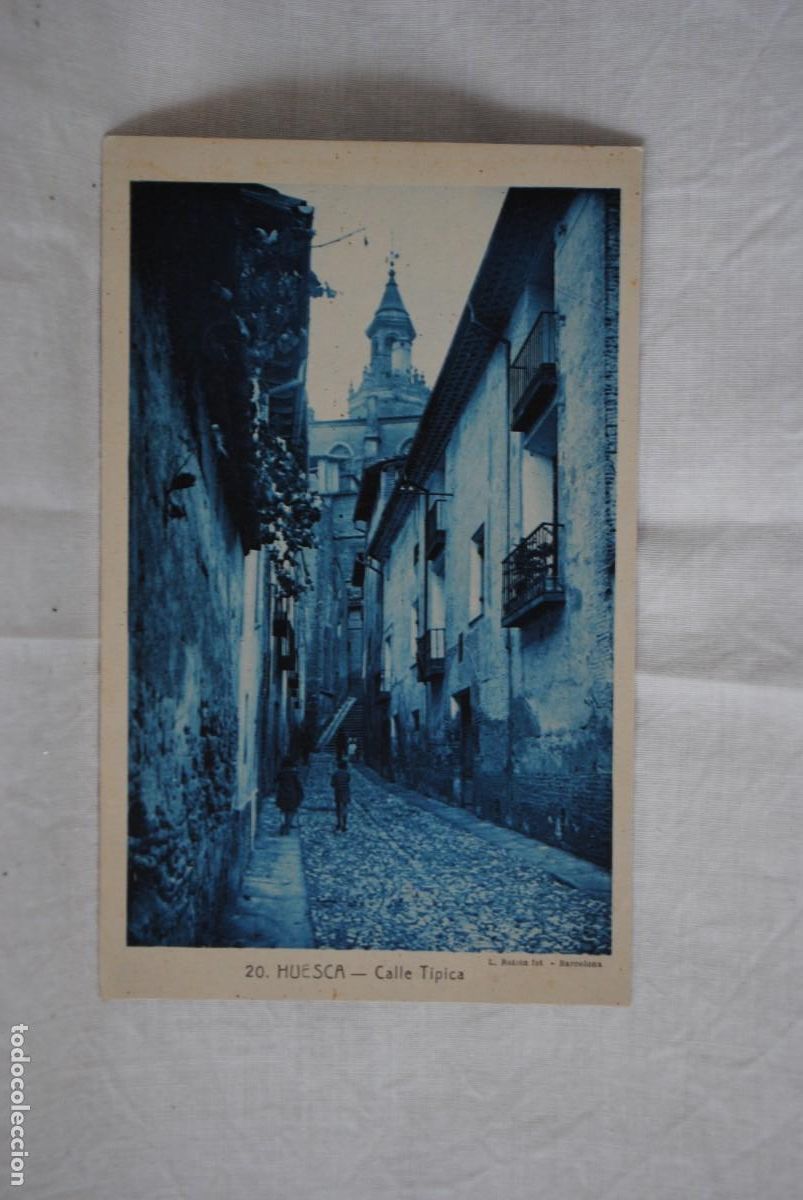 Postales: HUESCA , CALLE TIPICA - Foto 1