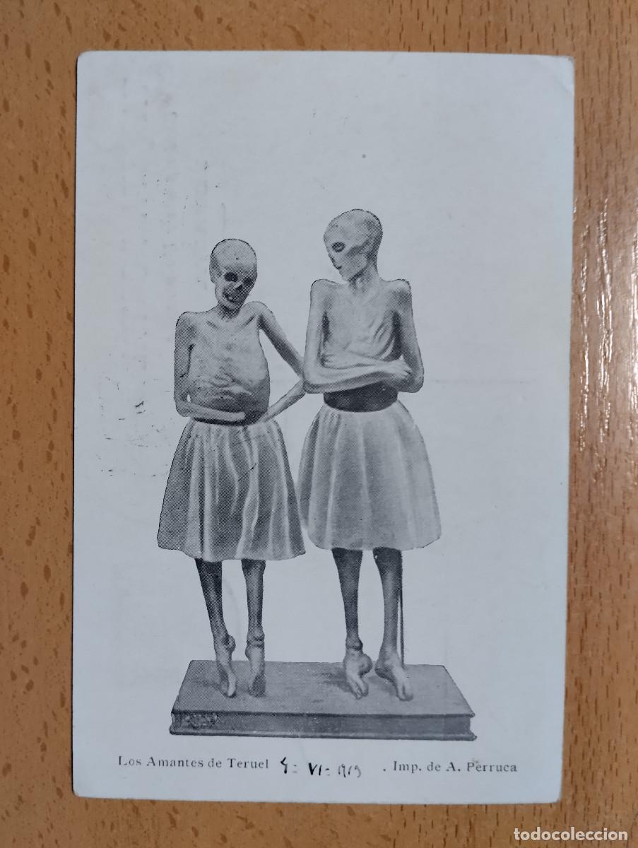 Postales: TERUEL. LOS AMANTES. IMP. A. PERRUCA. - Foto 1
