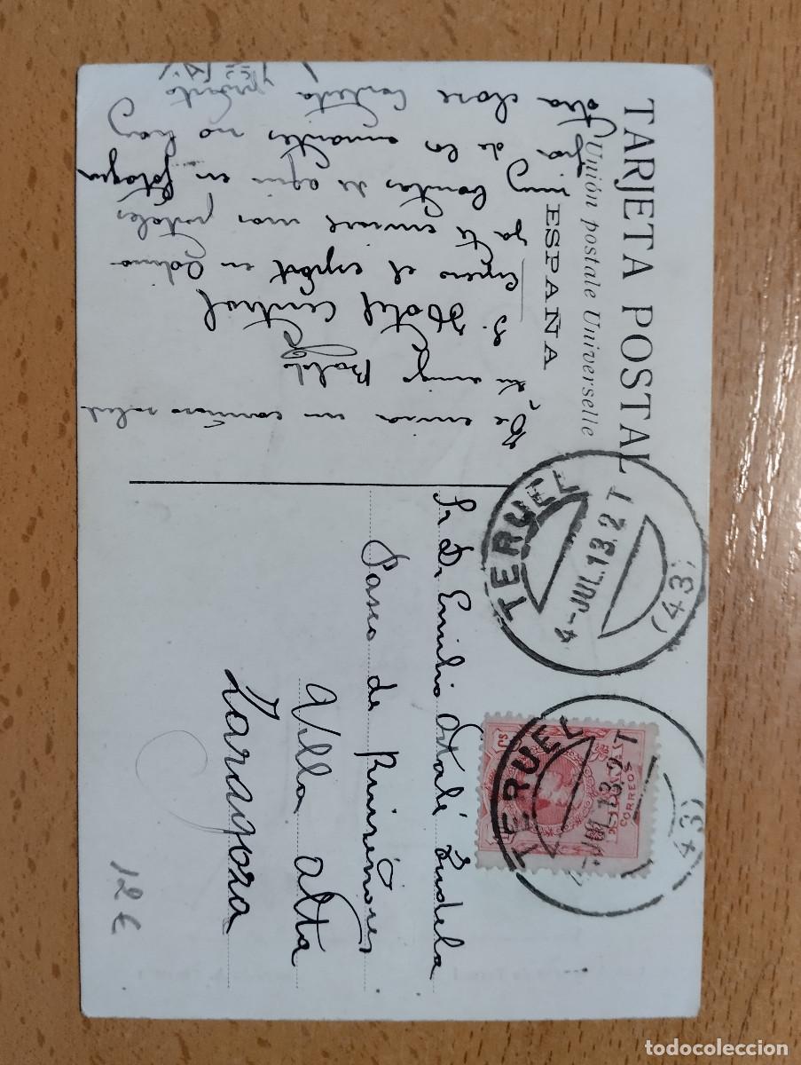 Postales: TERUEL. LOS AMANTES. IMP. A. PERRUCA. - Foto 2