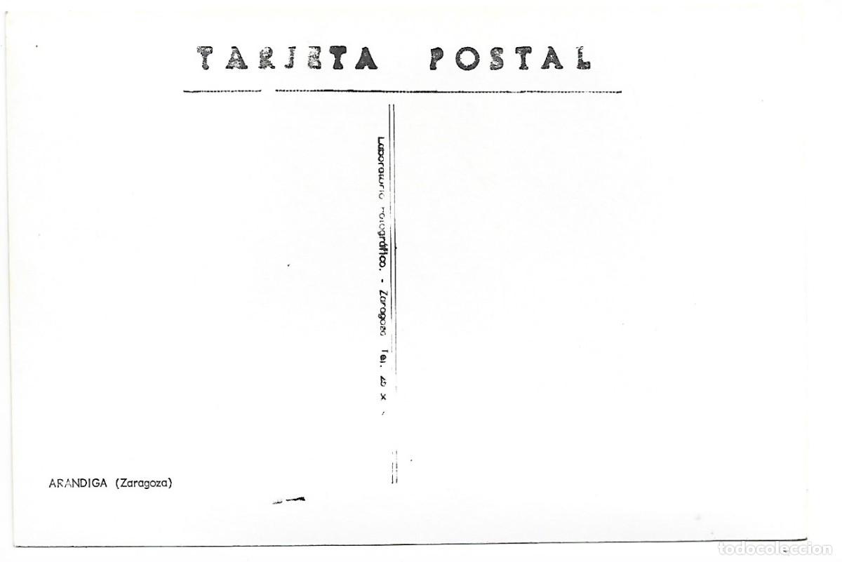 Postales: ARANDIGA.- ZARAGOZA / ARAGON - Foto 2