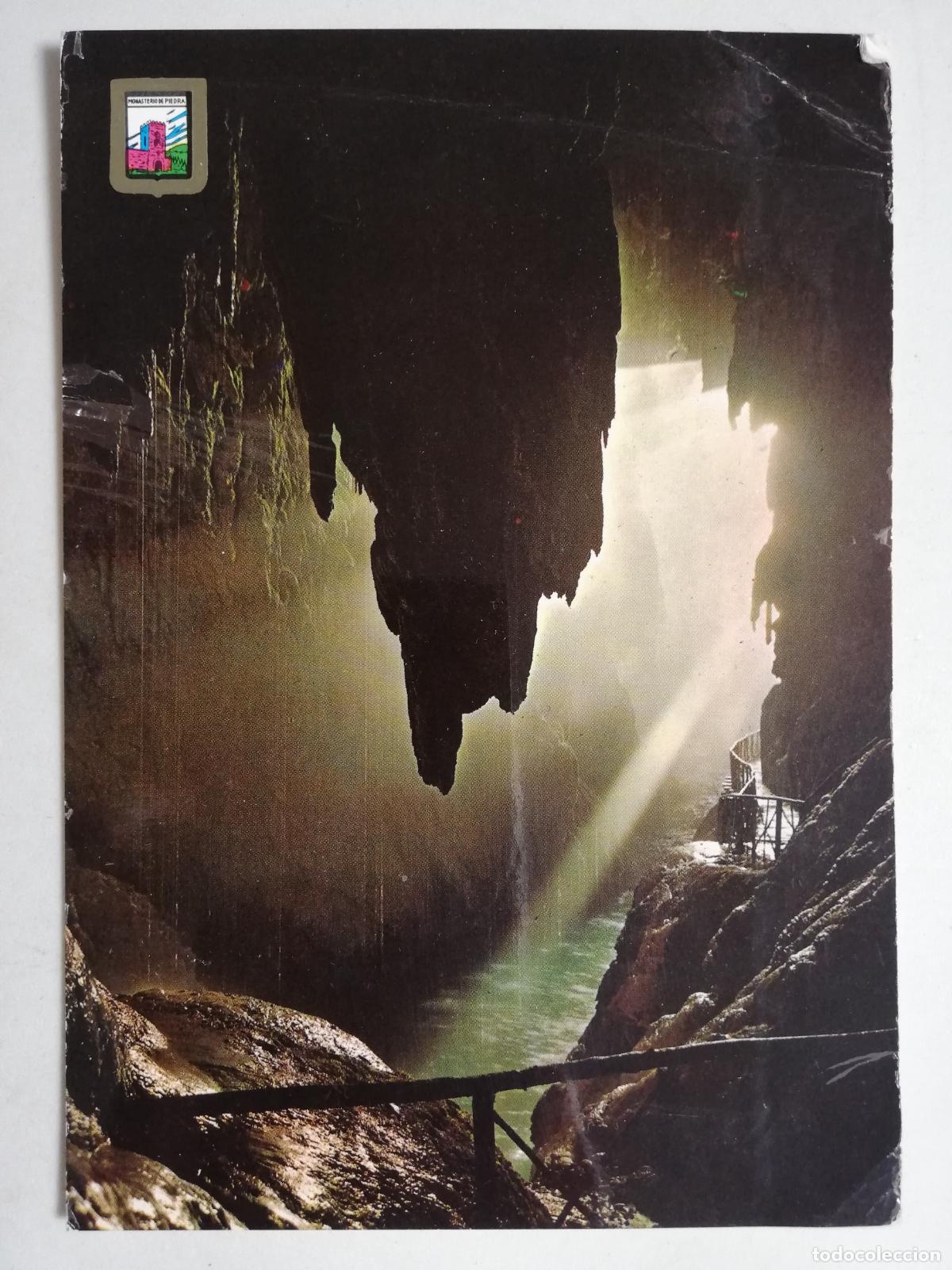 Postales: POSTAL MONASTERIO DE PIEDRA, GRUTA DE IRIS, N&ordm; 2 - Foto 1