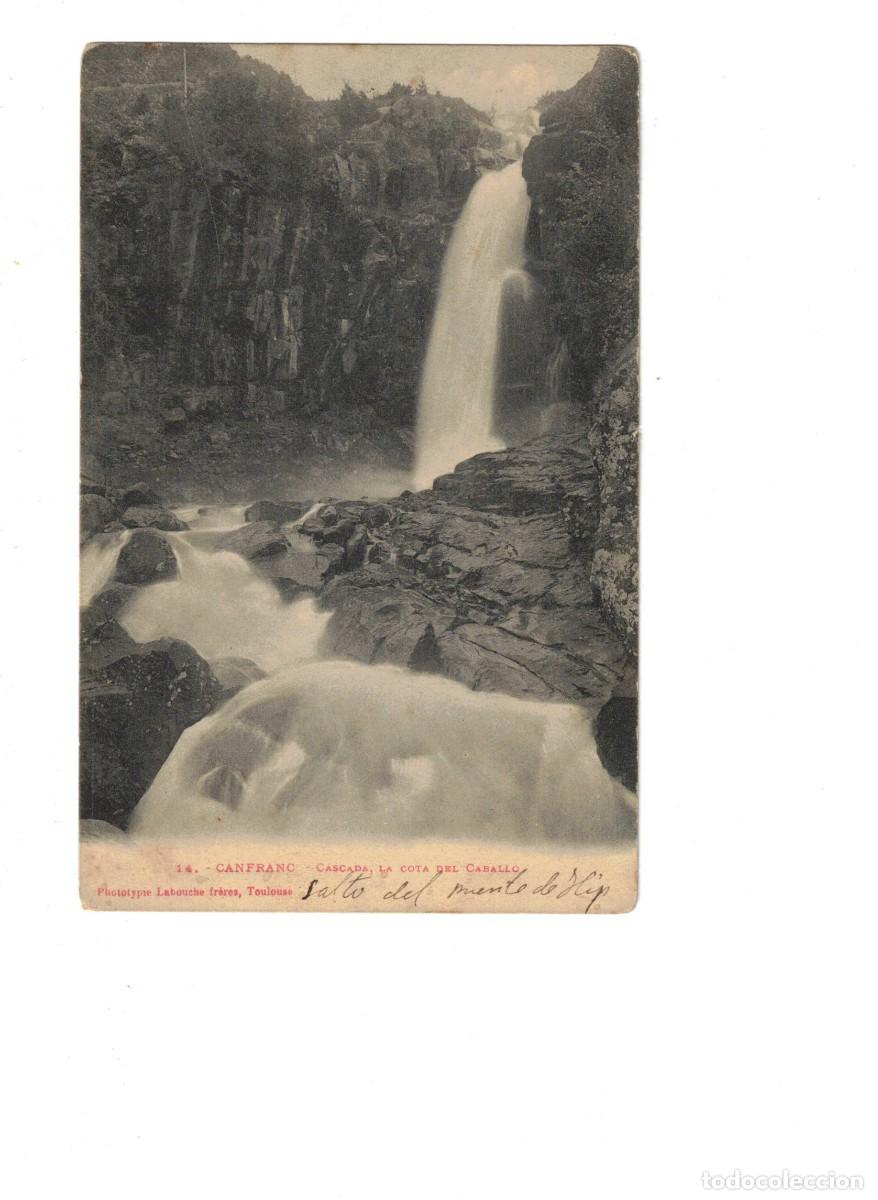 Postales: CANFRANC. 14 CASCADA - Foto 1