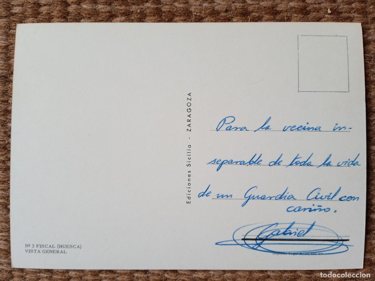 Postales: FISCAL - HUESCA - ED. SICILIA - Foto 2