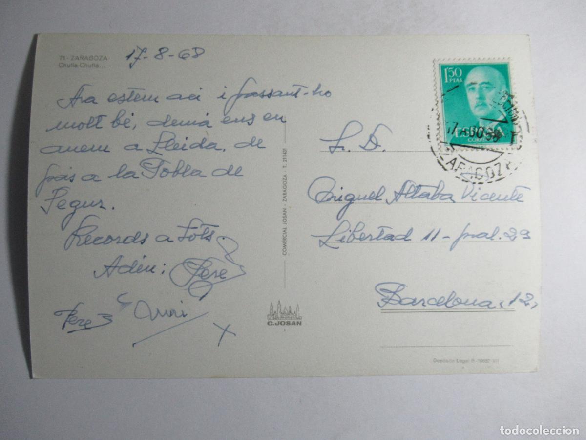 Postales: Zaragoza - Chufla Chufla - Foto 2