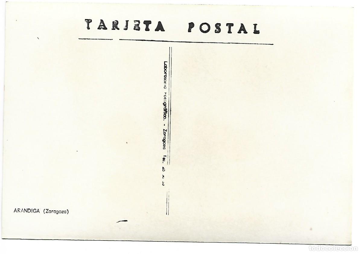 Postales: ARANDIGA.- ZARAGOZA / ARAGON - Foto 2