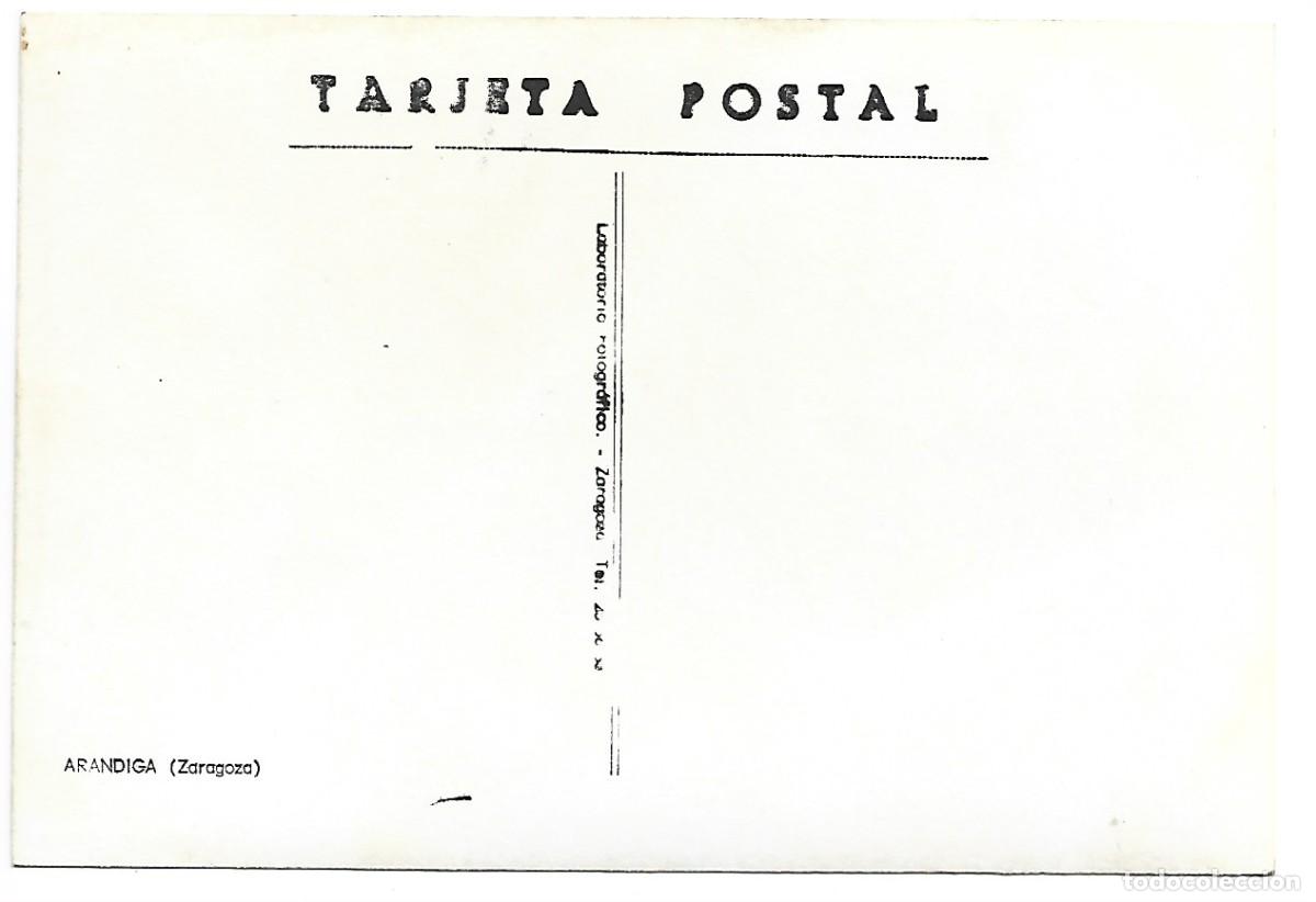 Postales: ARANDIGA - ZARAGOZA / ARAGON - Foto 2