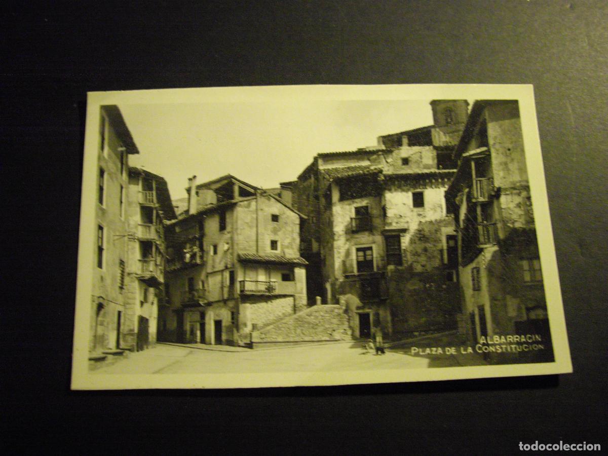 Postales: ALBARRACIN TERUEL PLAZA DE LA CONSTITUCION - Foto 1