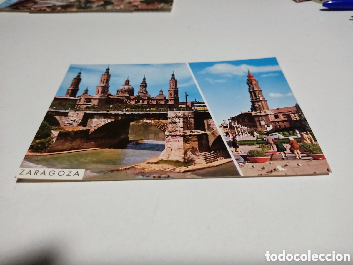 Postales: Postal Zaragoza puente - Foto 1