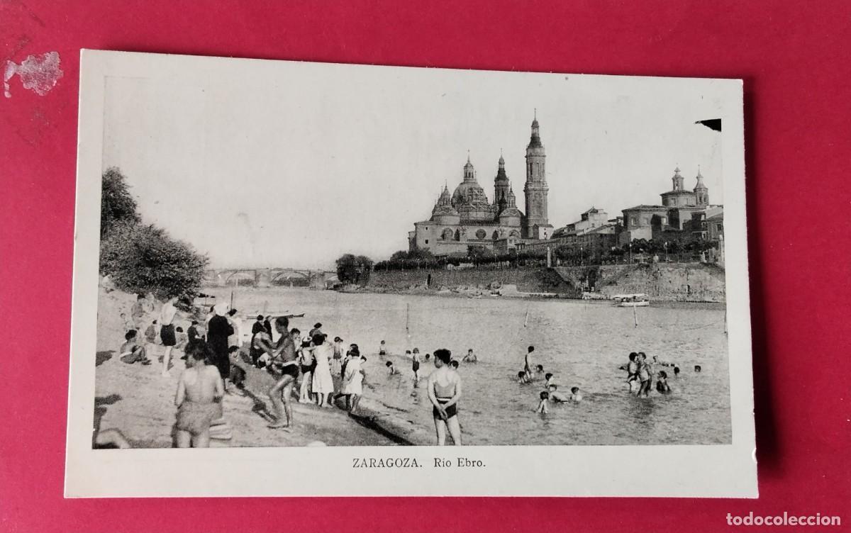 Postales: ZARAGOZA , POSTAL ANTIGUA , BLANCO Y NEGRO - Foto 1