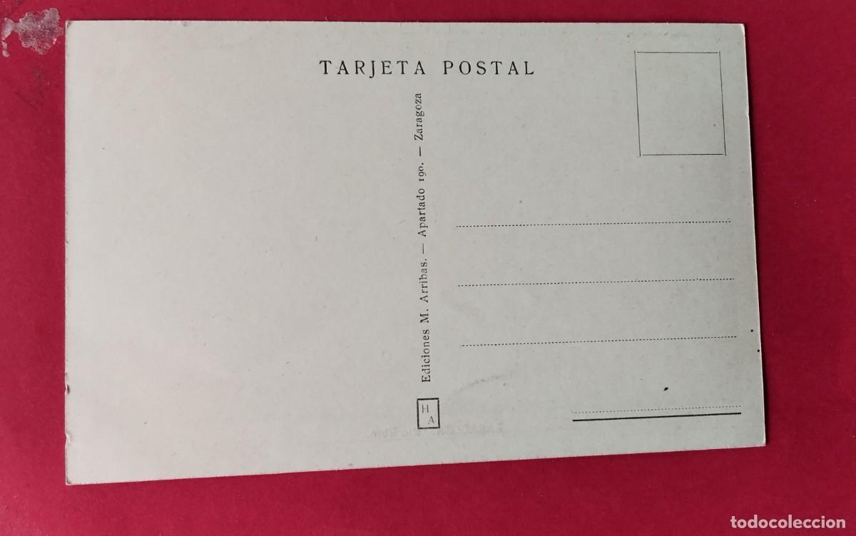 Postales: ZARAGOZA , POSTAL ANTIGUA , BLANCO Y NEGRO - Foto 3