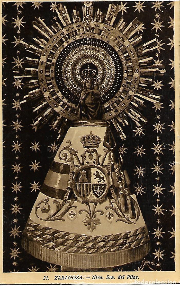 Postales: ANTIGUA POSTAL DE ZARAGOZA - Foto 1