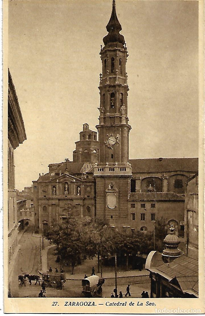 Postales: ANTIGUA POSTAL DE ZARAGOZA - Foto 1