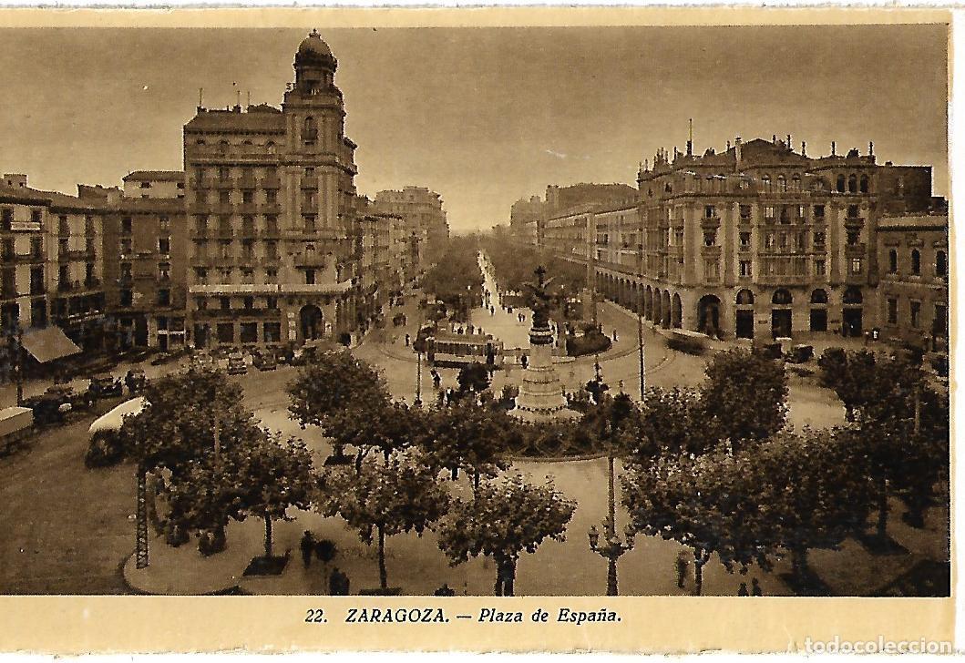 Postales: ANTIGUA POSTAL DE ZARAGOZA - Foto 1