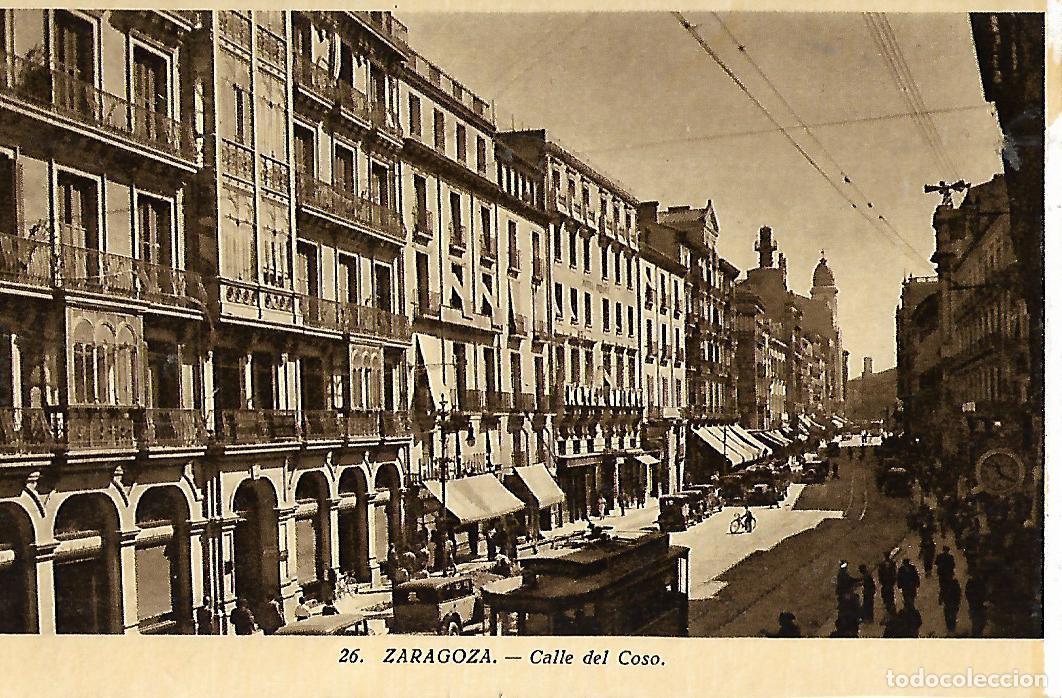 Postales: ANTIGUA POSTAL DE ZARAGOZA - Foto 1