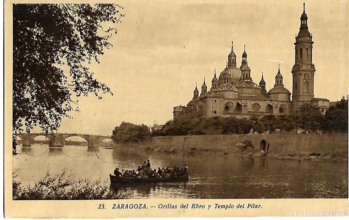 Postales: ANTIGUA POSTAL DE ZARAGOZA - Foto 1