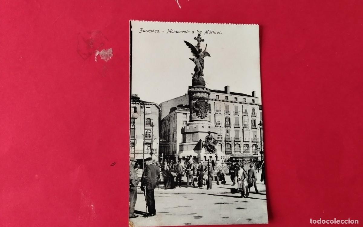 Postales: ZARAGOZA , POSTAL ANTIGUA , BLANCO Y NEGRO - Foto 2