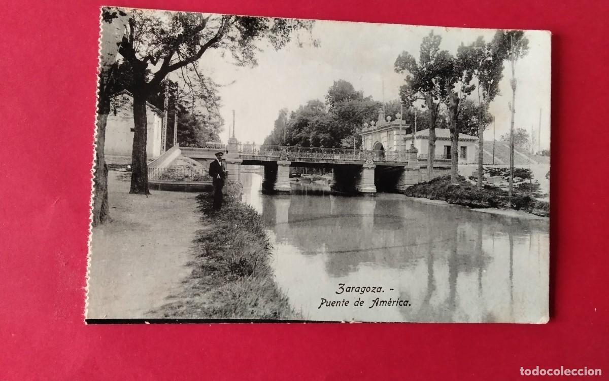 Postales: ZARAGOZA , POSTAL ANTIGUA , BLANCO Y NEGRO - Foto 1