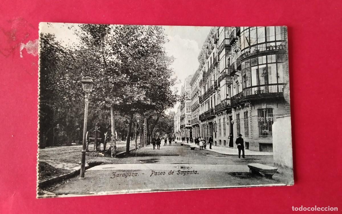 Postales: ZARAGOZA , POSTAL ANTIGUA , BLANCO Y NEGRO - Foto 1