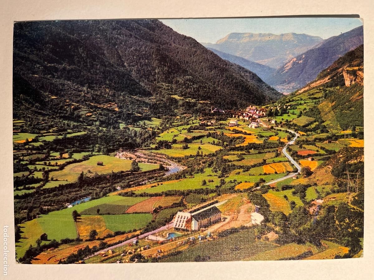 Postales: POSTAL. Torla, Huesca. Camping de Ordesa. - Foto 1