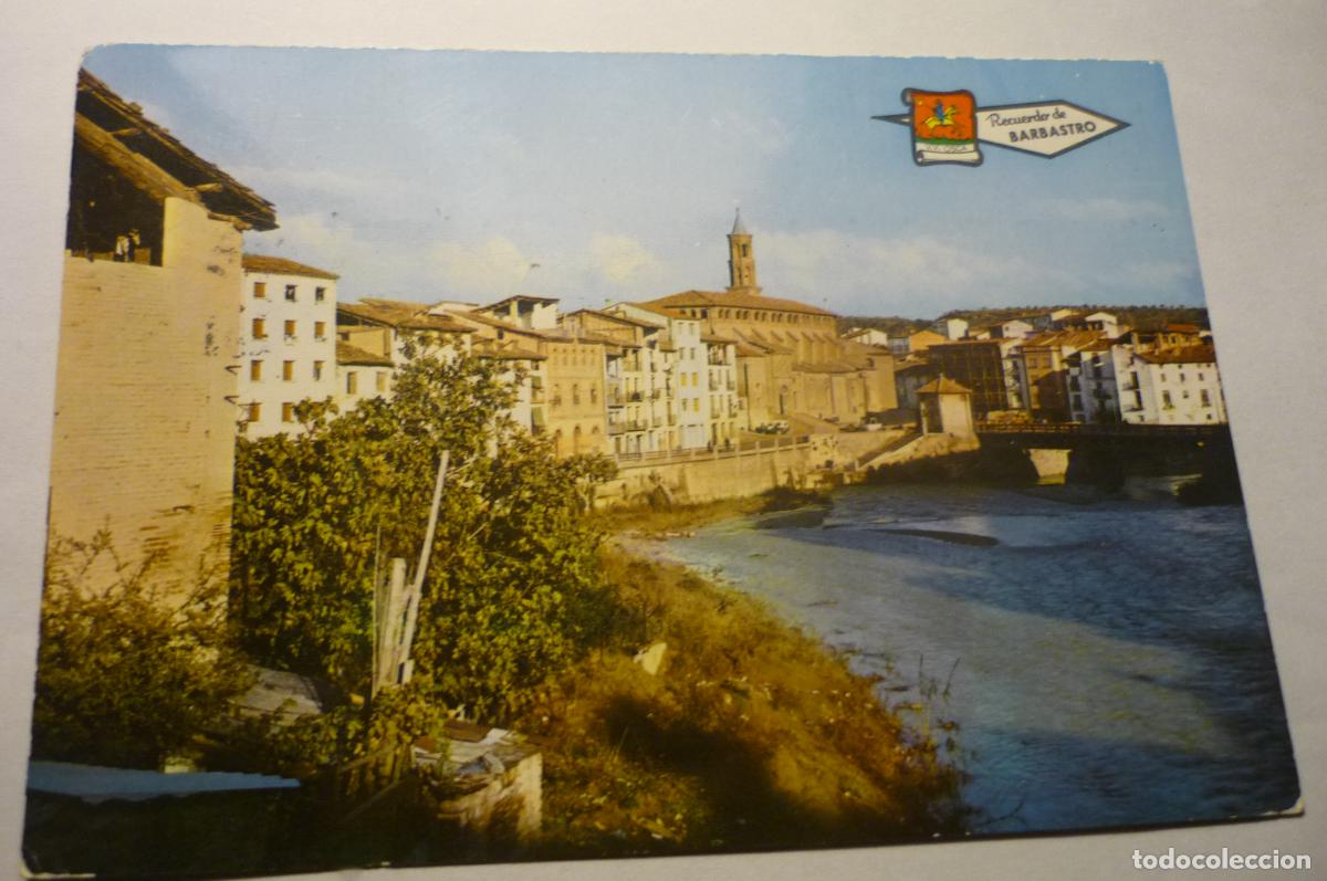 Postales: postal barbastro parcial- circulada cm - Foto 1