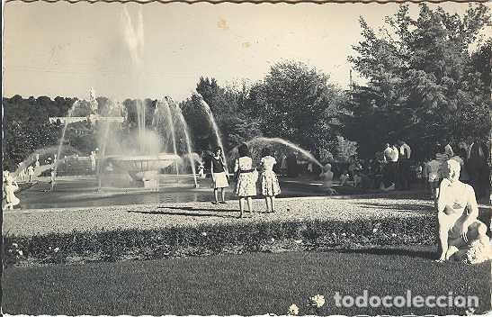 Postales: Zaragoza - Parque de Primo de Rivera Fuente - Foto 1