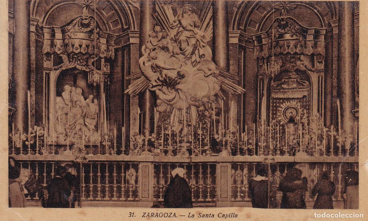 Postales: ZARAGOZA - LA SANTA CAPILLA - Foto 1