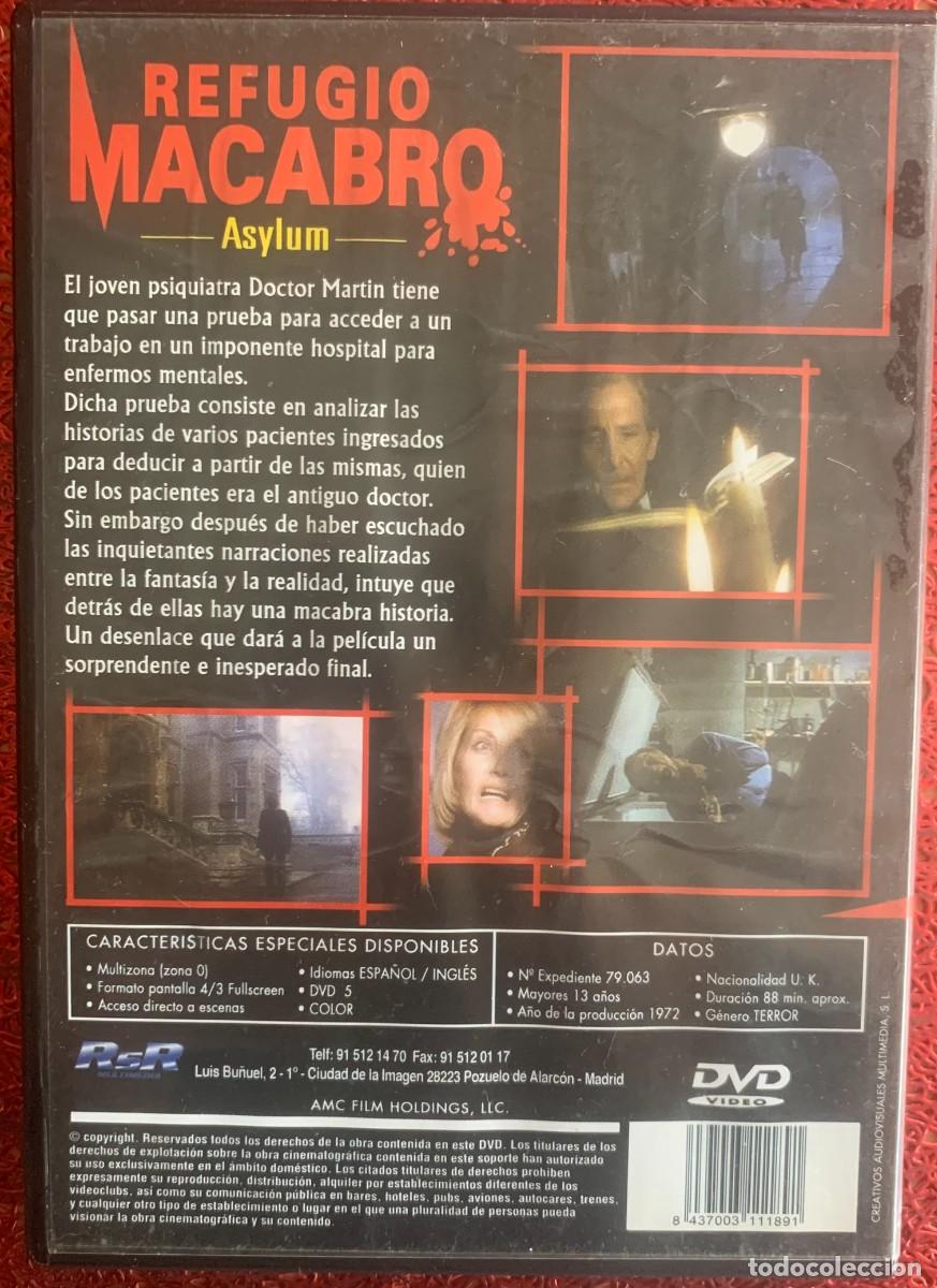 Postales: REFUGIO MACABRO / El asilo del terror (Roy Ward Baker, 1972) - Foto 2