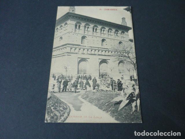 Postales: ZARAGOZA EXTERIOR DE LA LONJA - Foto 1