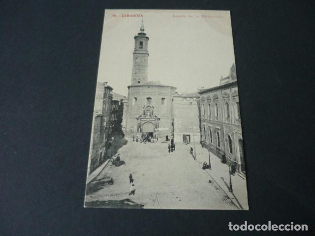 Postales: ZARAGOZA IGLESIA DE LA MAGDALENA - Foto 1
