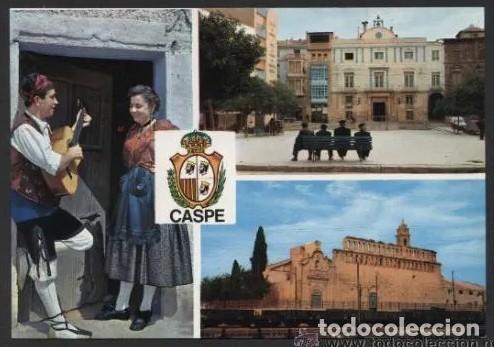 Postales: Caspe. Ed. Cusc&oacute; n&ordm; 13. Nueva. - Foto 1