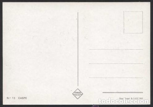 Postales: Caspe. Ed. Cusc&oacute; n&ordm; 13. Nueva. - Foto 2