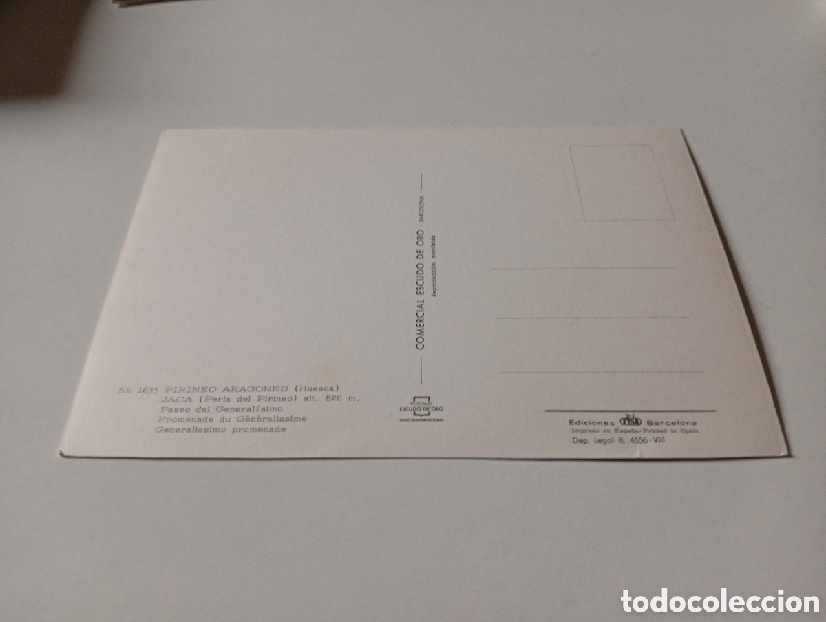 Postales: Postal Jaca,gran hotel - Foto 2