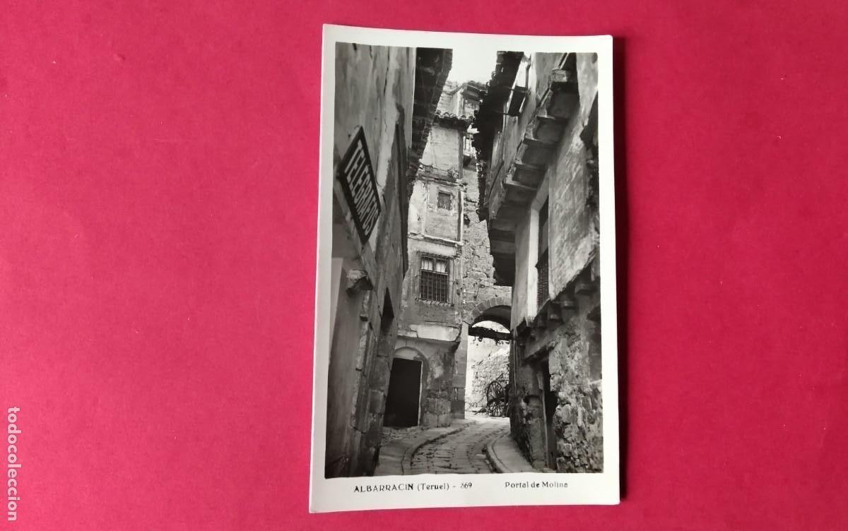 Postales: ALBARRACIN , POSTAL ANTIGUA , BLANCO Y NEGRO - Foto 2