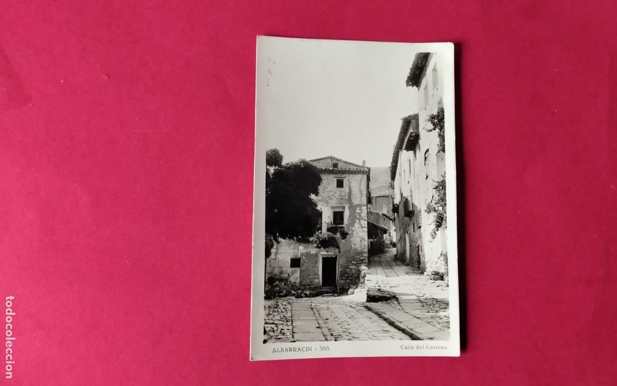 Postales: ALBARRACIN , POSTAL ANTIGUA , BLANCO Y NEGRO - Foto 2