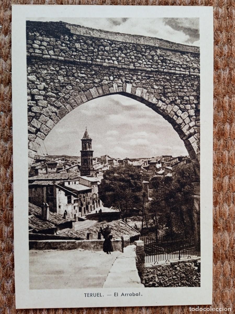 Postales: TERUEL - EL ARRABAL - ED. HAB - Foto 1
