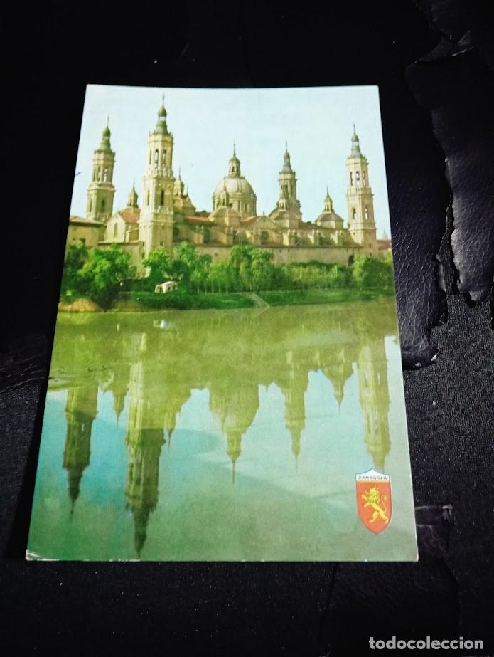 Postales: POSTAL ZARAGOZA BASILICA DE PILAR - Foto 1
