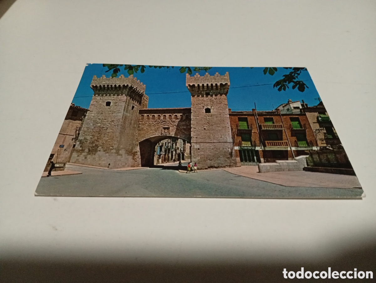 Postales: Postal Daroca torres entrada - Foto 1