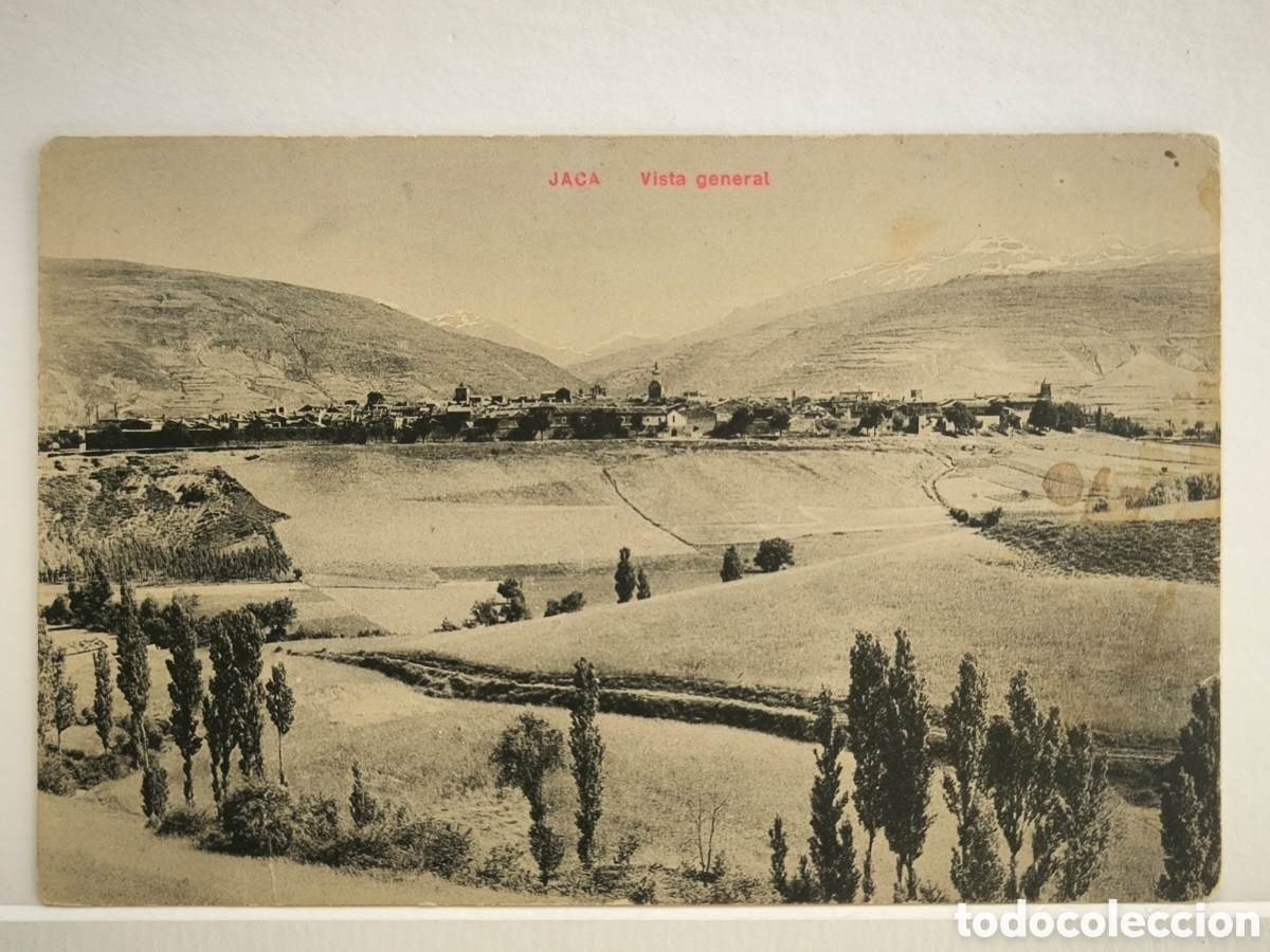 Postales: Jaca, vista general. Rara - Foto 1