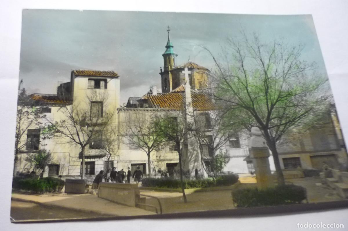 Postales: postal calanda -pl.martires coloreada escrita cm - Foto 1