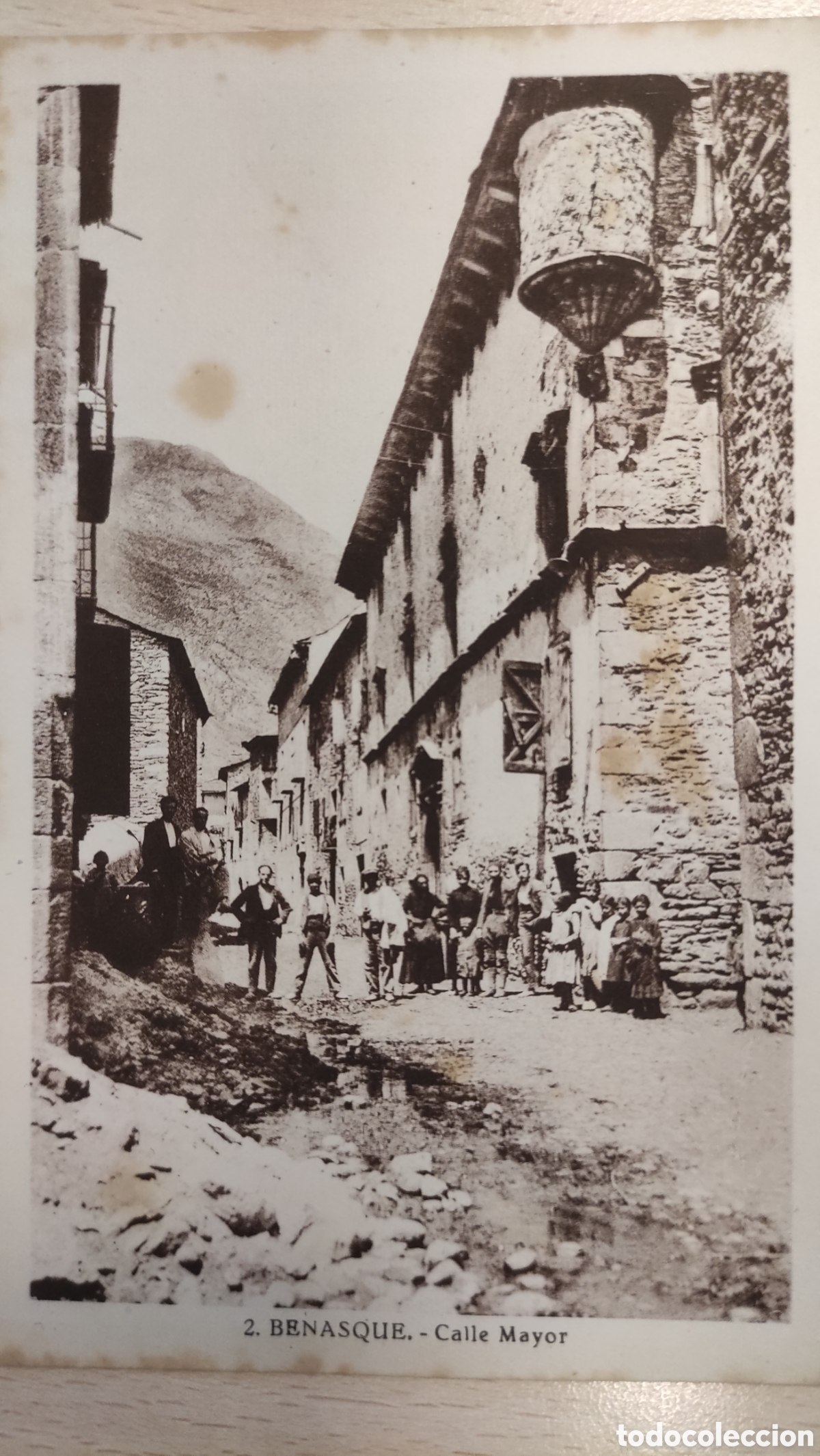 Postales: Benasque. Calle Mayor - Foto 1