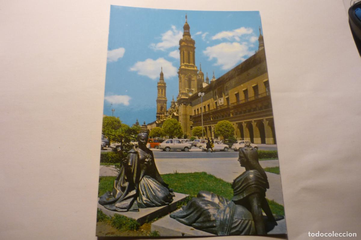 Postales: postal zaragoza pl.catedrales circulada - Foto 1