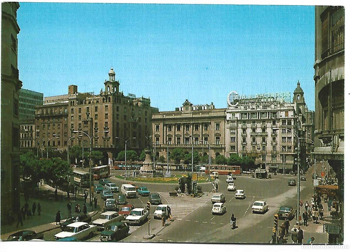 Postales: PLAZA DE ESPA&Ntilde;A.- ZARAGOZA - Foto 1