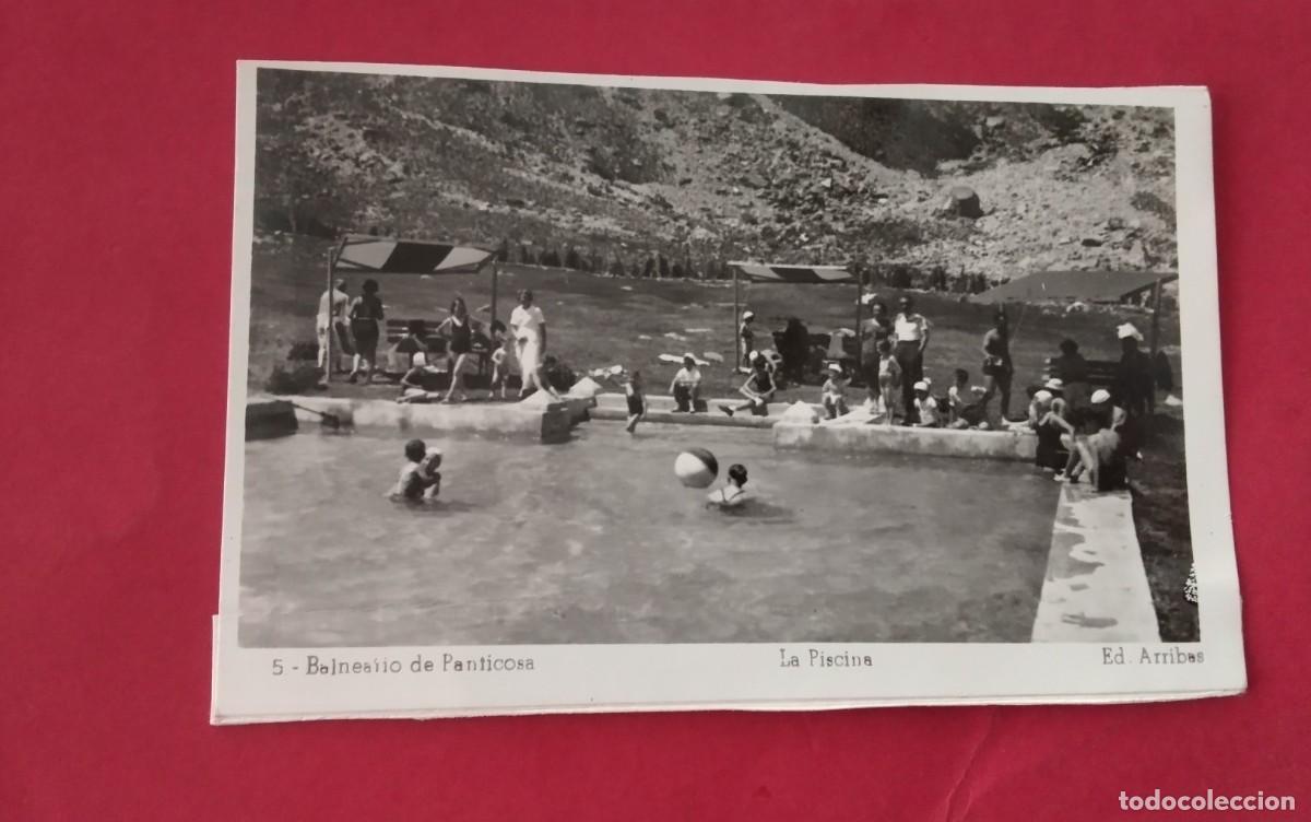 Postales: PANTICOSA , POSTAL ANTIGUA , BLANCO Y NEGRO. - Foto 2