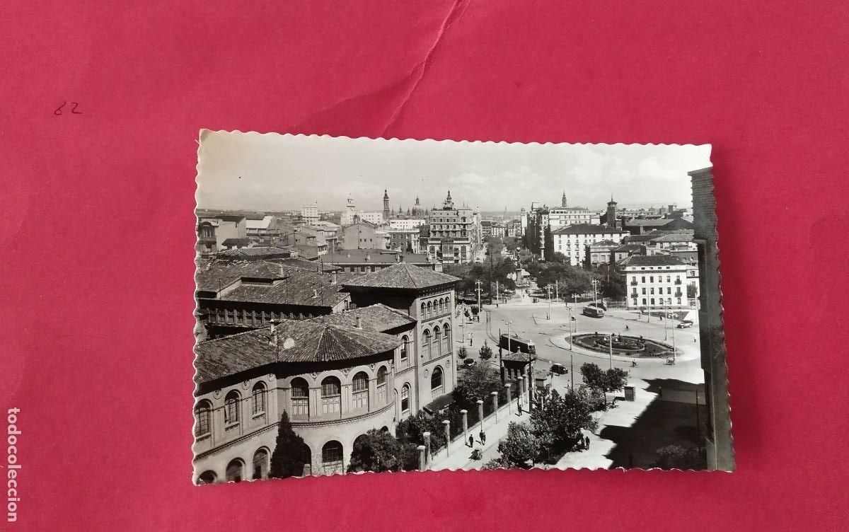 Postales: ZARAGOZA , POSTAL ANTIGUA , BLANCO Y NEGRO. - Foto 2