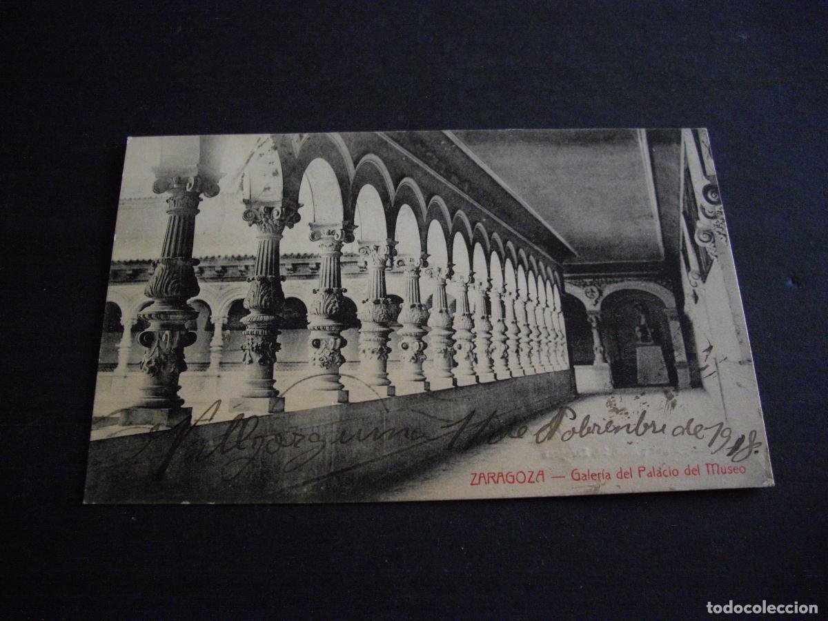 Postales: ZARAGOZA GALERIA DEL PALACIO DEL MUSEO - Foto 1