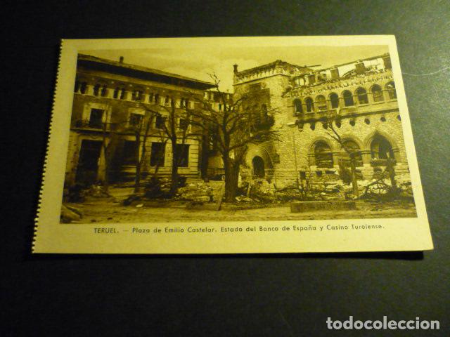 Postales: TERUEL PLAZA DE EMILIO CASTELAR - Foto 1