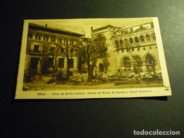Postales: TERUEL PLAZA DE EMILIO CASTELAR - Foto 1