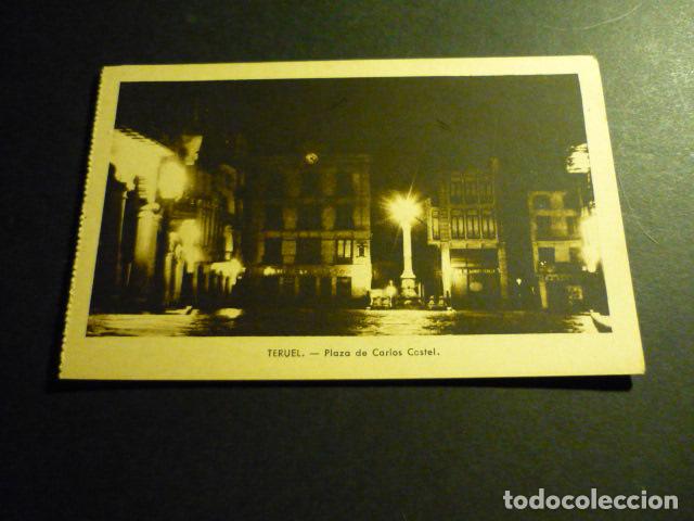 Postales: TERUEL PLAZA DE CARLOS CASTEL - Foto 1